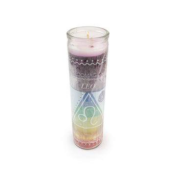 Leo Zodiac Candle